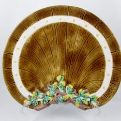 Brown-Westhead & Moore Majolica Plate